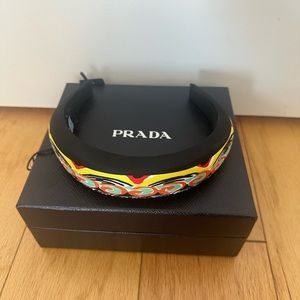 Prada Vibrant Patterned Hairband